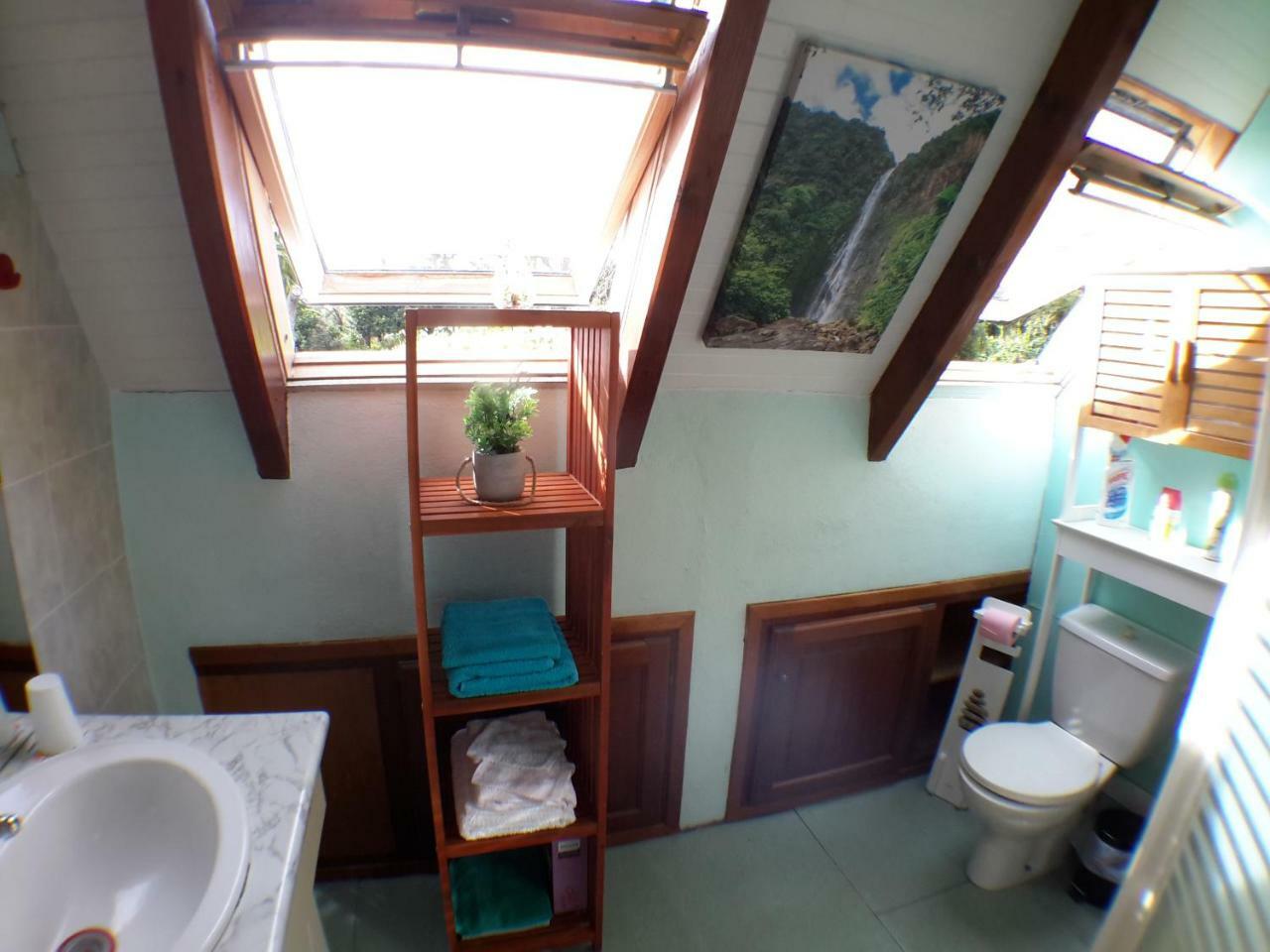 Appartement Les Bougainvilliers Vue Mer Saint-Claude Exterior foto